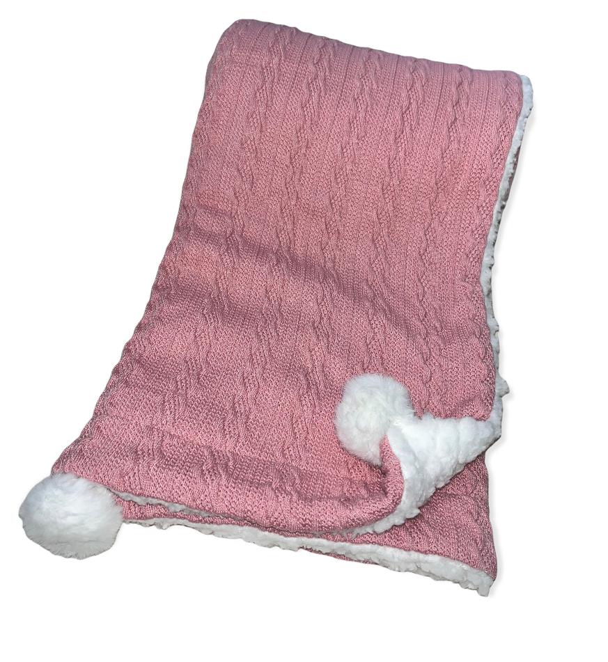 Huxley Baby Blanket Fox Design & Name