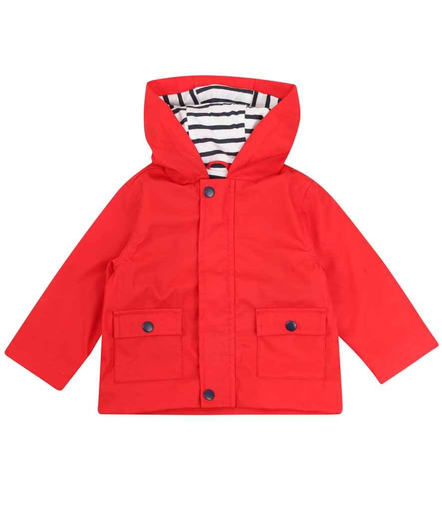 Baby/Toddler Rain Splashy Jacket Red