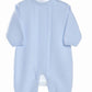 Blue Cable Knit Onesie