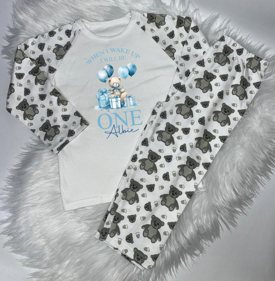 Personalised Pyjamas From The Stork Bespoke Baby