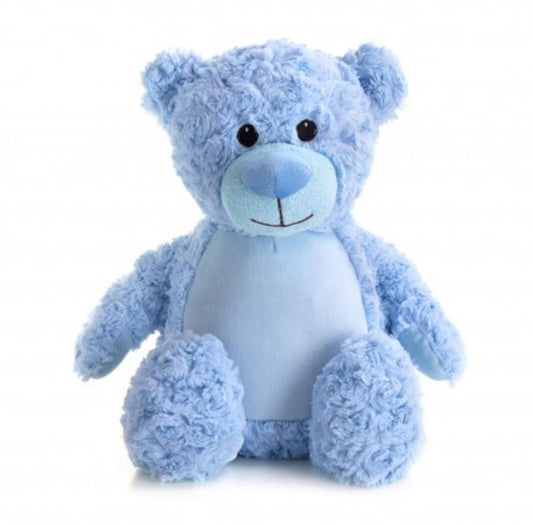 Blue Teddybear Personalised Teddy