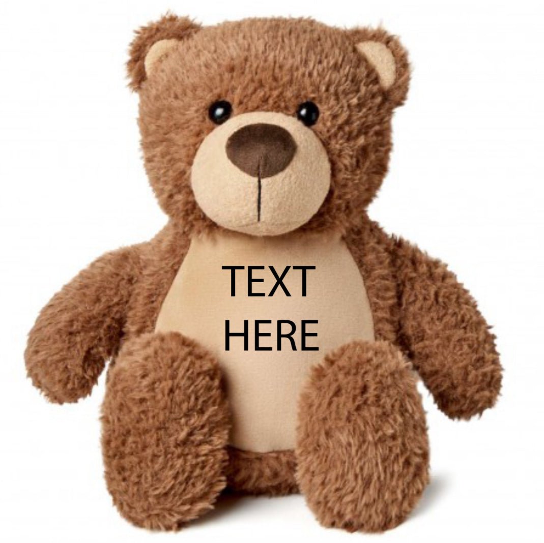 Brown Teddybear Personalised Teddy