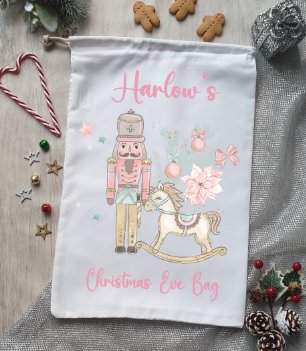 Christmas Eve Personalised Christmas Sack - Design 5