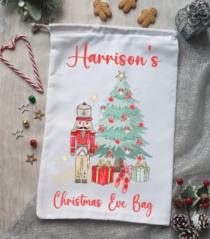 Christmas Eve Personalised Christmas Sack - Design 6