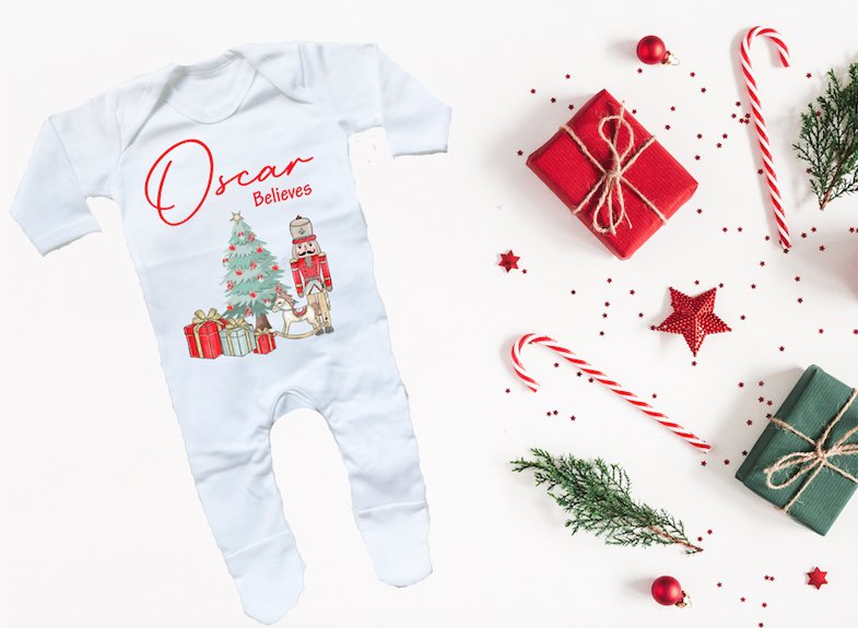 Christmas Sleepsuit - Nutcracker