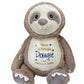 Clingy the Sloth Personalised Teddy