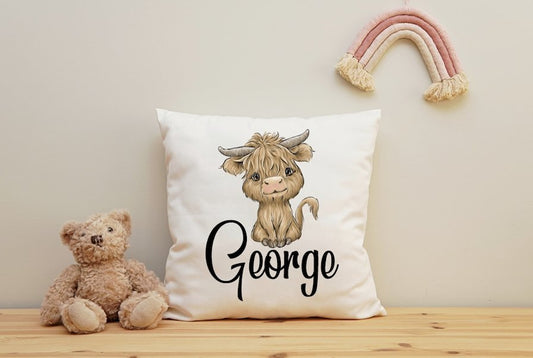 Cow Boy cushion - 40x40cm
