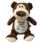 Cubbyford Brown bear Personalised Teddy
