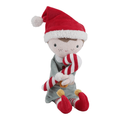 Cuddle Doll Christmas Jim by Little Dutch 35cm - PRE ORDER