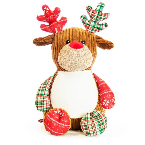 Cupcake Tartan Sensory Deer