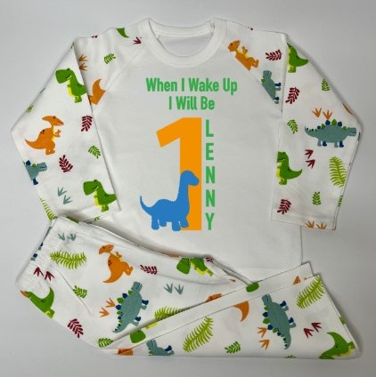 Dinosaur Print Pyjamas - Design 1