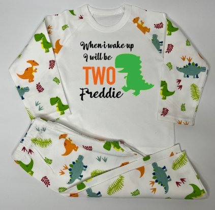 Dinosaur Print Pyjamas - Design 3