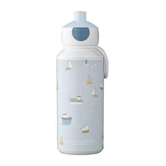 Drinking bottle 400ml pop-up Sailors Bay by Little Dutch