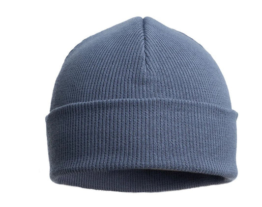 Dusky Blue Personalised Childrens Beanie Hat