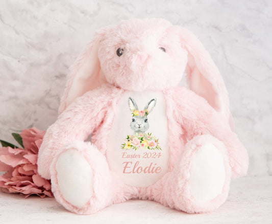 Easter Design 2 personalised Easter bunny teddy