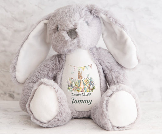 Easter design 6 personalised Easter bunny teddy