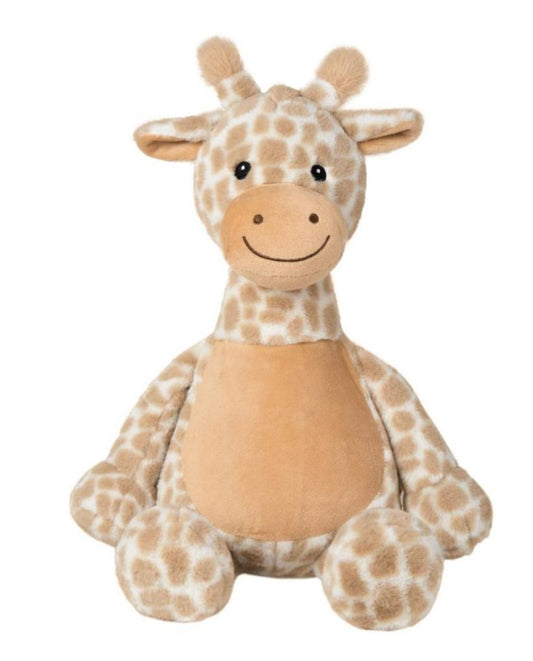 Giraffe Personalised Teddy