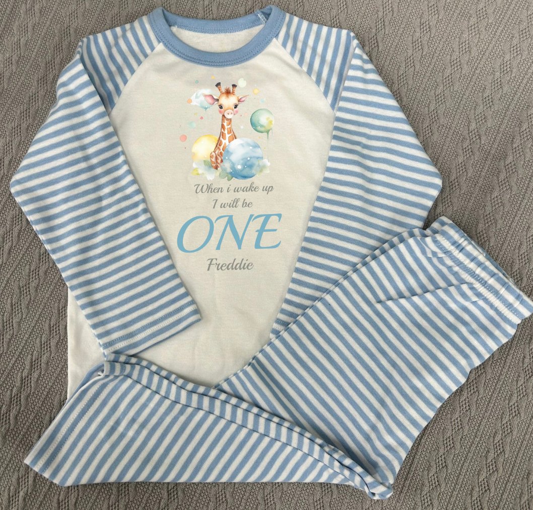 Baby personalised online pyjamas