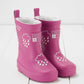Grass & Air Orchid Pink Colour-Changing Kids Wellies