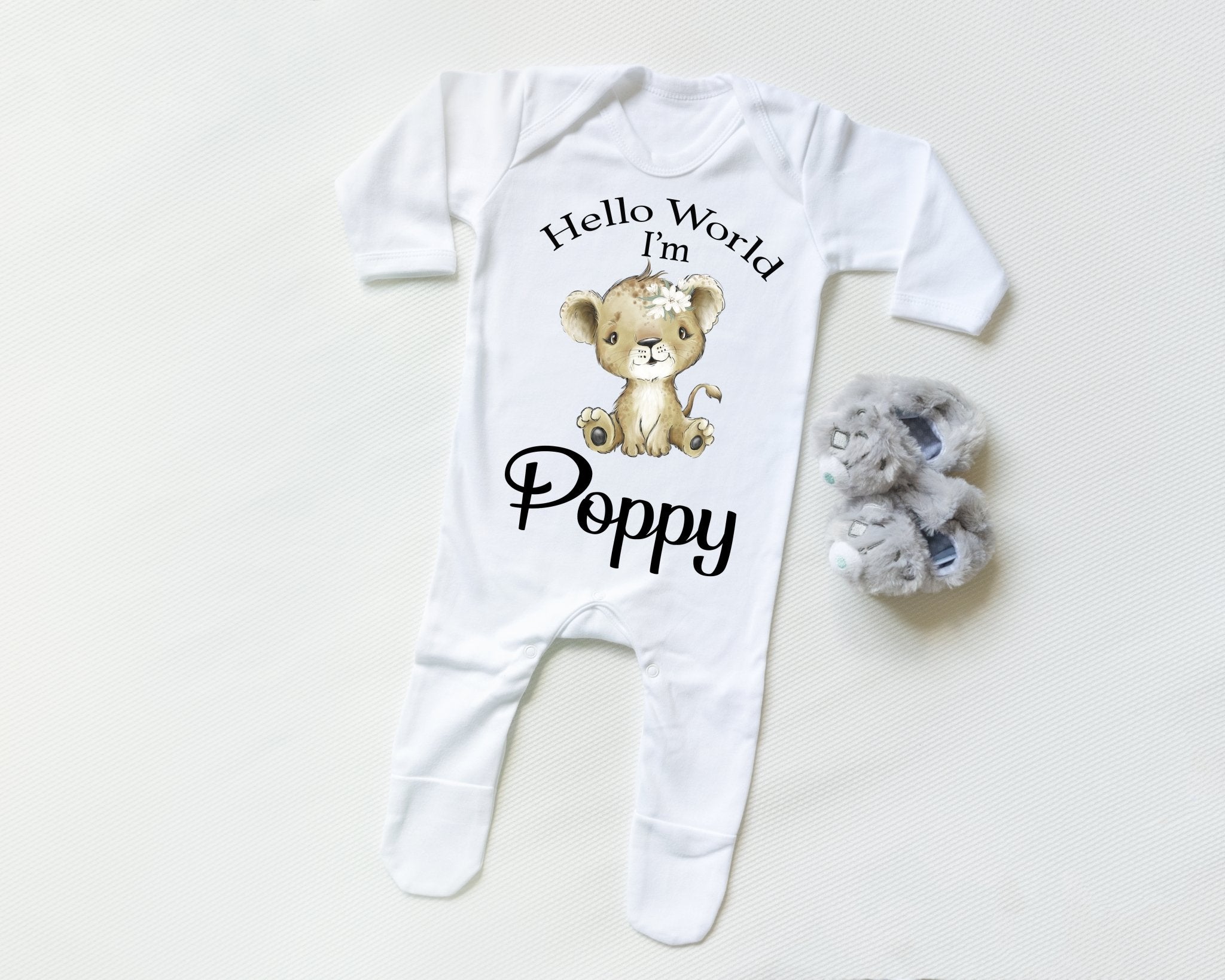 Hello cheap world sleepsuit