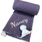 Huxley Baby Blanket Purple