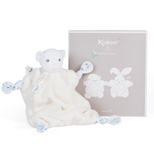 Kaloo Plume Doudou (Comforter) Bear Ivory