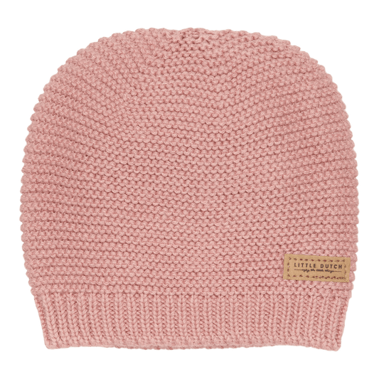 Little Dutch Knitted baby cap Vintage Pink