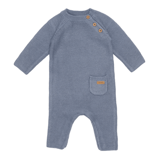 Little Dutch Knitted one-piece suit Blue