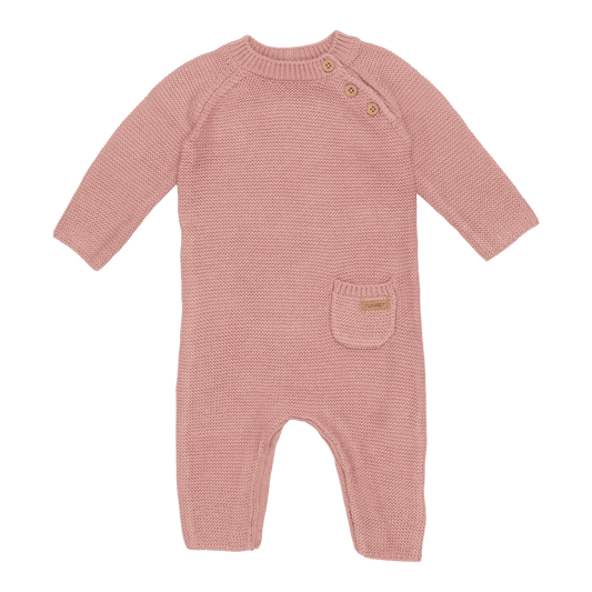 Little Dutch Knitted one-piece suit Vintage Pink