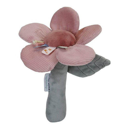 Little Dutch Rattle Toy Pink Flower