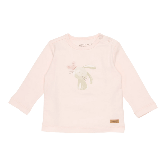 Little Dutch T-shirt long sleeves Bunny Butterfly Pink