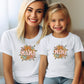 Matching Mini & Mama Mummy Personalised T-Shirts mama - Various Colours