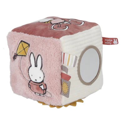 Miffy Activity Cube Fluffy - Pink by Little Dutch