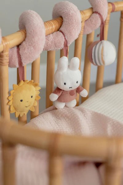 Miffy Activity Spiral Fluffy - Pink by Little Dutch