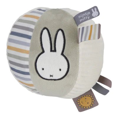 Miffy Ball Fluffy - Blue by Little Dutch