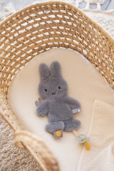 Miffy Dummycloth Fluffy - Blue by Little Dutch