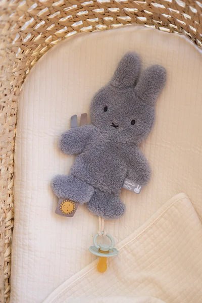 Miffy Dummycloth Fluffy - Blue by Little Dutch