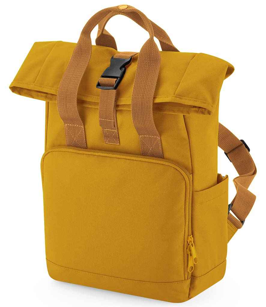 Mini Twin Handle Roll-Top Backpack - Initial Design