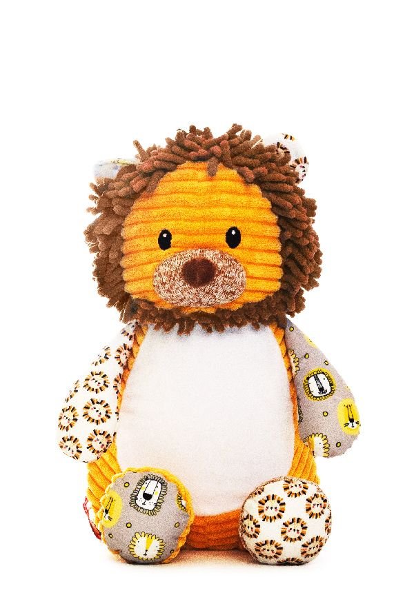 Personalised lion teddy deals