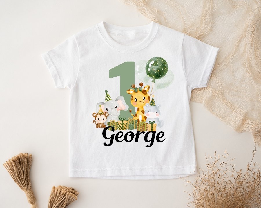 Personalised 1st birthday T-Shirt