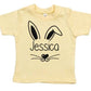 Personalised Easter T-Shirt Bunny - Various T-shirt Colours