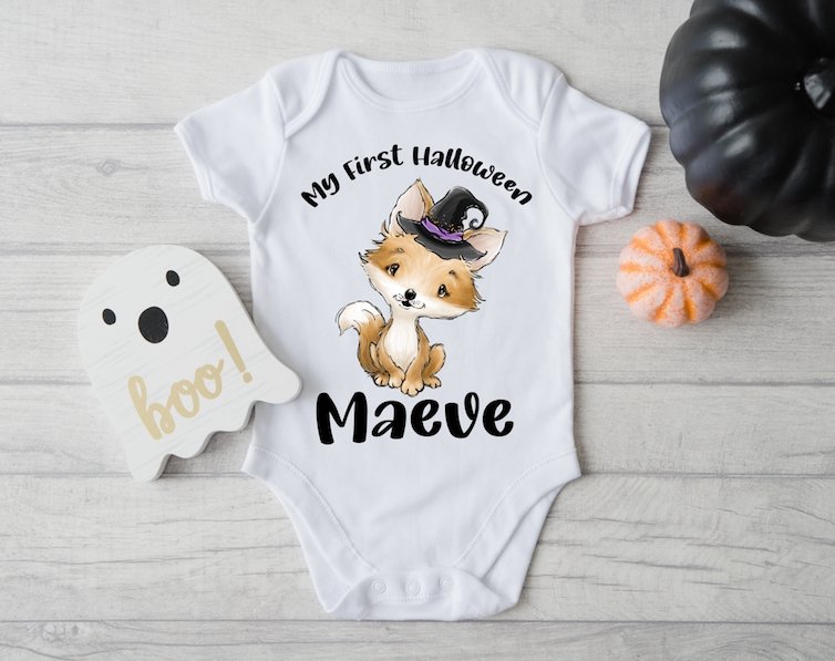 Personalised Halloween Vest - FOX