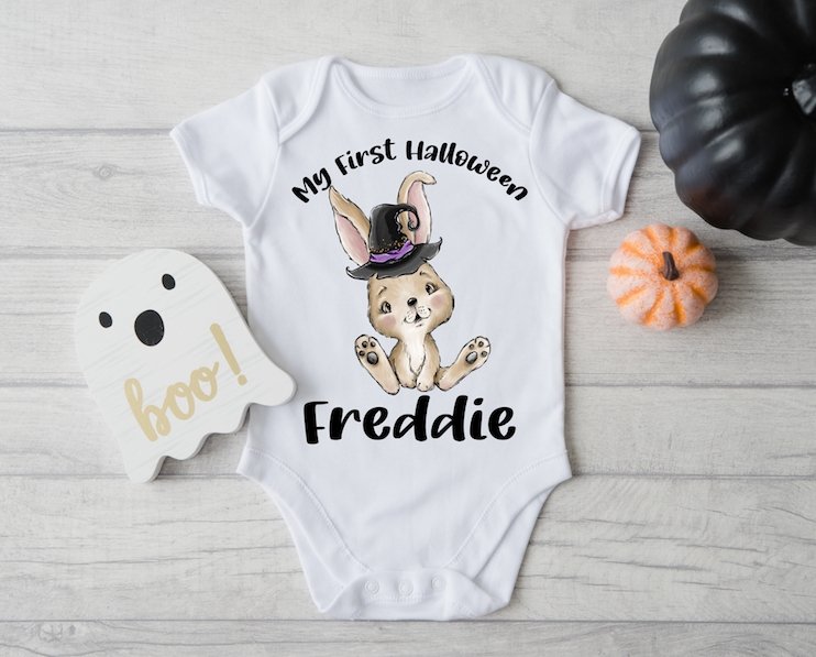 Personalised Halloween Vest - RABBIT