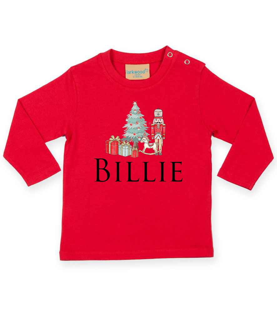 Personalised Long Sleeve T-shirt Christmas Design 6