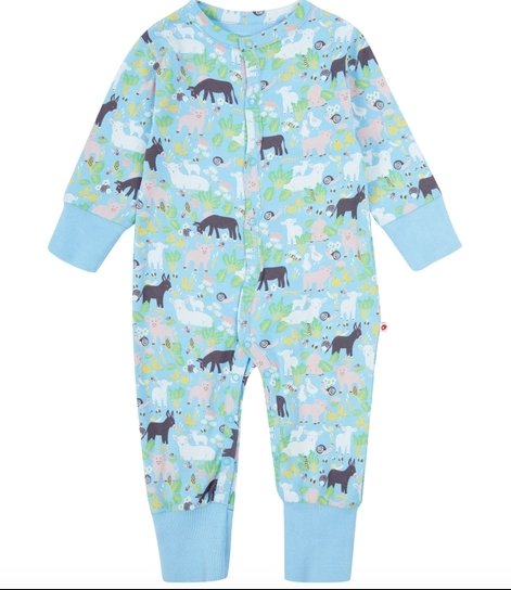 Piccalilly - Country friends Blue Romper