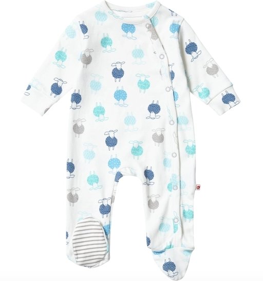 Piccalilly - Sheep Footed SleepSuit