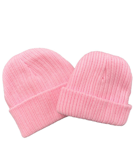 Pink Personalised Beanie Hat - 2 sizes available