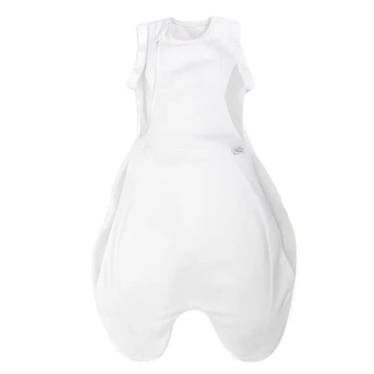 PurFlo Swaddle to Sleep Bag – Soft White 2.5 tog