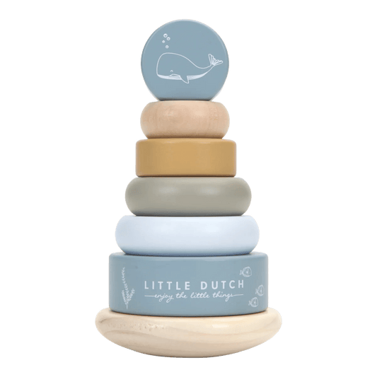 Rocking Ring Stacker By Little Dutch - Ocean