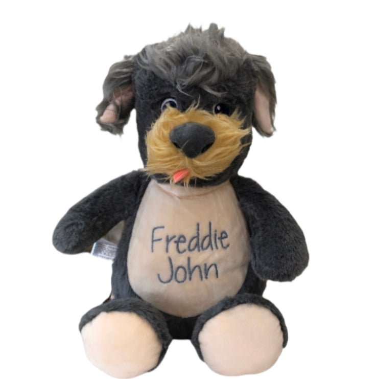Shaggy the Terrier Dog Personalised Teddy